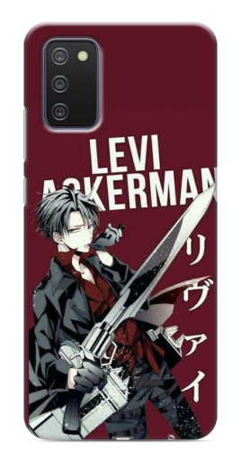 Чехол с принтом "levi Ackerman" для Samsung Galaxy A03s
