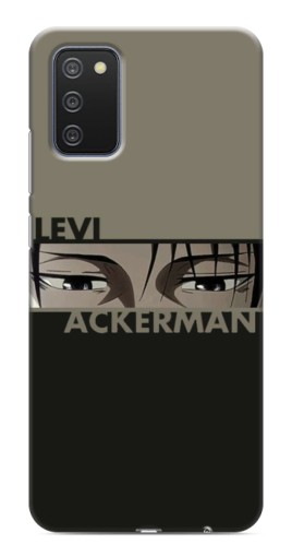Силиконовый чехол с изображением "Levi Anime" для Samsung Galaxy A03s