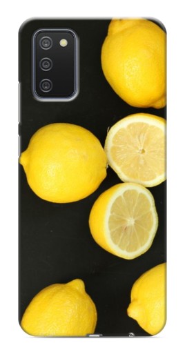 Силиконовый чехол с изображением "Лимонный стиль" для Samsung Galaxy A03s