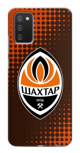 Силиконовый чехол с изображением "Логотип Шахтер Донецк" для Samsung Galaxy A03s