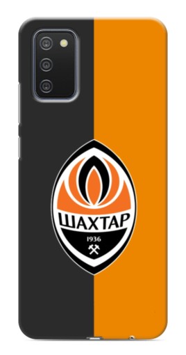Чехол с картинкой "Логотип Шахтера" для Samsung Galaxy A03s