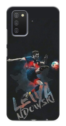 Силиконовый чехол с изображением "Лёва" для Samsung Galaxy A03s