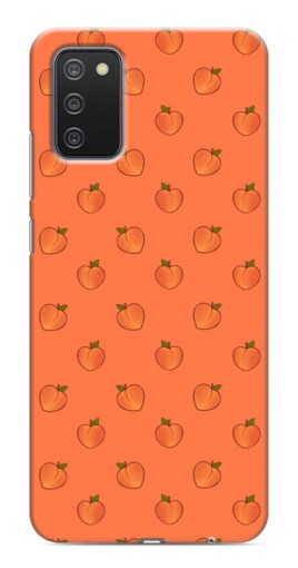 Силиконовый чехол с изображением "Маленькие персики" для Samsung Galaxy A03s