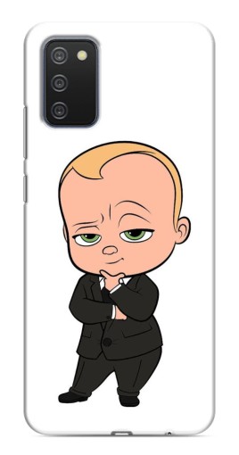 Чехол с печатью "Маленький Босс" для Samsung Galaxy A03s