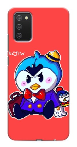 Чехол с картинкой "Маленький Мистер Пи" для Samsung Galaxy A03s