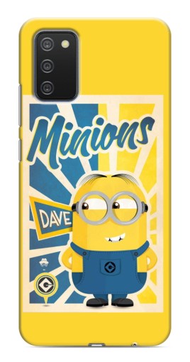 Чехол с картинкой "Minions" для Samsung Galaxy A03s