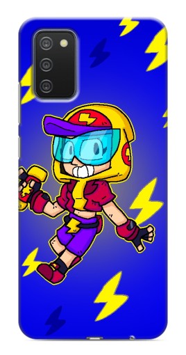 Чехол с печатью "Молниеносная MAX" для Samsung Galaxy A03s