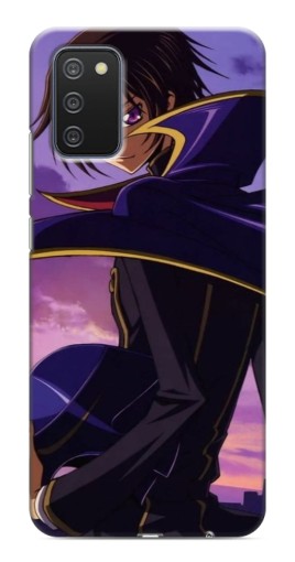 Чехол с печатью "Молодой Лелуш Ламперуж" для Samsung Galaxy A03s