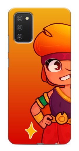 Чехол с принтом "Мультяшная Амбер" для Samsung Galaxy A03s