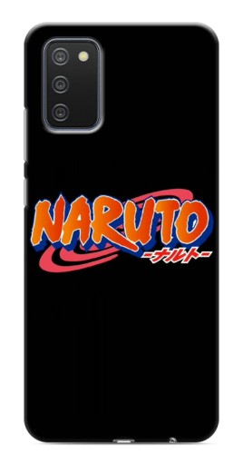 Чехол с принтом "Надпись Naruto" для Samsung Galaxy A03s