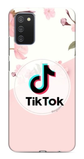Чехол с принтом "Нежный принт" для Samsung Galaxy A03s