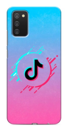 Чехол с принтом "Нота ТикТок" для Samsung Galaxy A03s