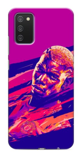 Чехол с принтом "Погба МЮ" для Samsung Galaxy A03s