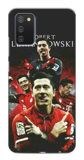 Чехол с печатью "Польский футболист" для Samsung Galaxy A03s