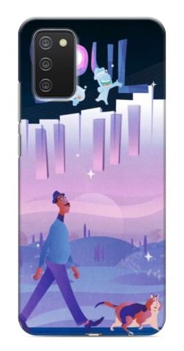 Чехол с принтом "Постер к мультику" для Samsung Galaxy A03s