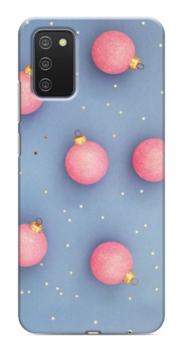 Чехол с картинкой "Розовые шары" для Samsung Galaxy A03s