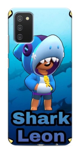 Чехол с принтом "Shark Leon" для Samsung Galaxy A03s
