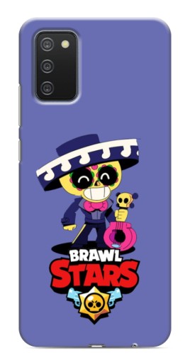 Чехол с печатью "Скелет Поко" для Samsung Galaxy A03s