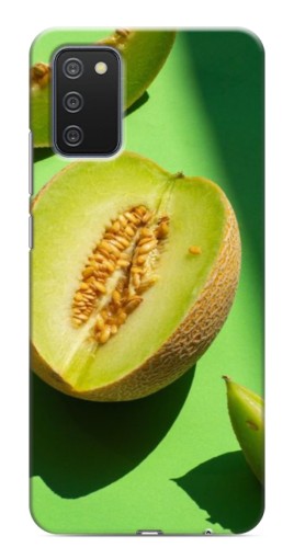 Чехол с картинкой "Сочная Дыня" для Samsung Galaxy A03s