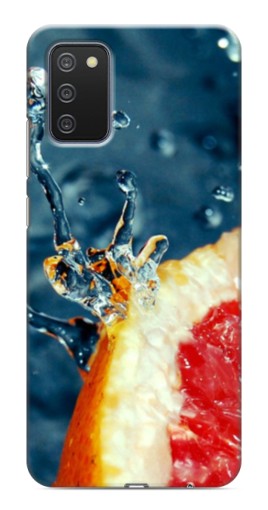 Чехол с картинкой "Сочный грейпфрут" для Samsung Galaxy A03s