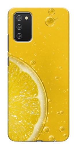 Чехол с картинкой "Сочный лимон" для Samsung Galaxy A03s