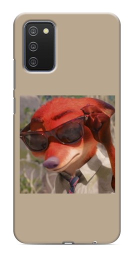 Чехол с печатью "Стильный Ник" для Samsung Galaxy A03s