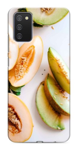 Чехол с картинкой "Свежие дыньки" для Samsung Galaxy A03s
