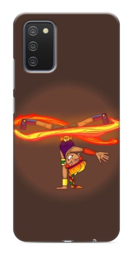 Чехол с принтом "Танцующая Амбер" для Samsung Galaxy A03s
