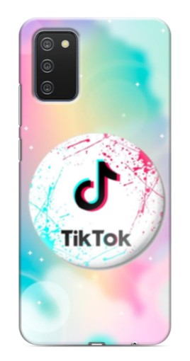 Чехол с печатью "TikTok принт" для Samsung Galaxy A03s
