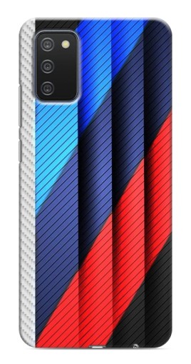 Чехол с принтом "Цвета лого БМВ" для Samsung Galaxy A03s