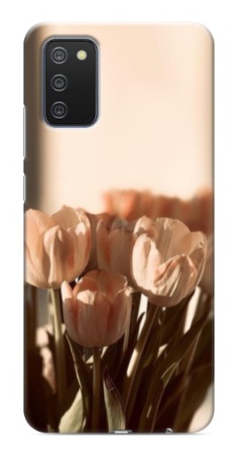 Чехол с печатью "Тюльпаны на солнце" для Samsung Galaxy A03s