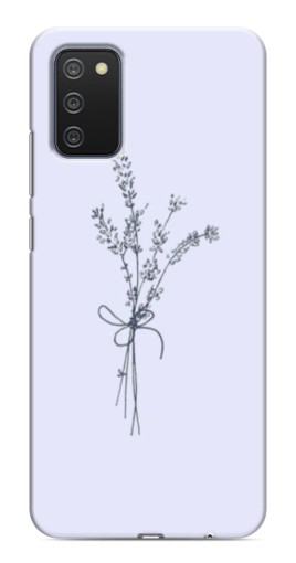 Чехол с принтом "Веточки лаванды" для Samsung Galaxy A03s