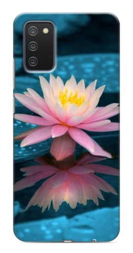Силиконовый чехол с изображением "Водяная лилия" для Samsung Galaxy A03s