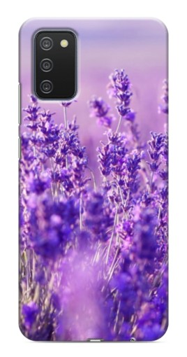 Чехол с печатью "Яркая лаванда" для Samsung Galaxy A03s