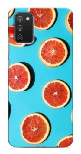 Чехол с картинкой "Яркие грейпфруты" для Samsung Galaxy A03s