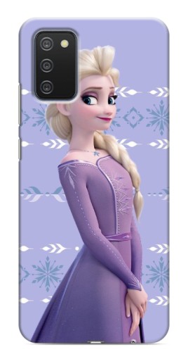 Чехол с картинкой "Ельза" для Samsung Galaxy A03s