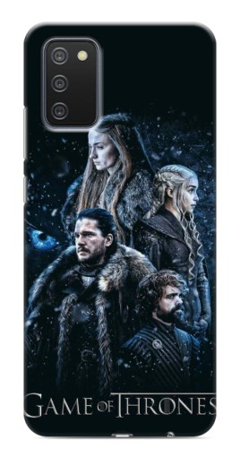 Силиконовый чехол с изображением "Зима близко" для Samsung Galaxy A03s