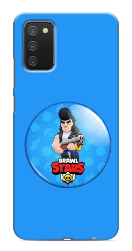 Чехол с принтом "Значек Булла" для Samsung Galaxy A03s