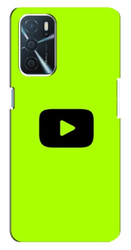 Чехол с принтом "Кнопка Ютуба" для Oppo A16