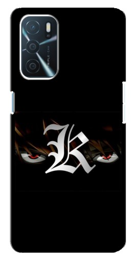 Чехол с принтом "L.K." для Oppo A16