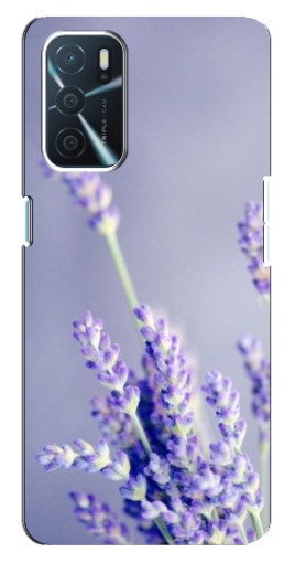 Чехол с картинкой "Лаванда вблизи" для Oppo A16