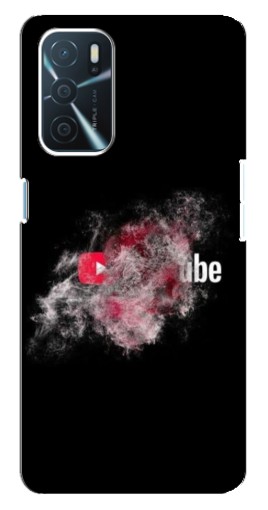 Чехол с принтом "Яркий Ютуб" для Oppo A16