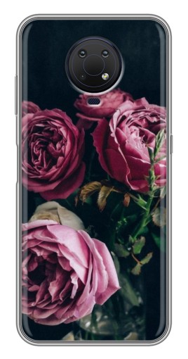 Чехол с картинкой "Букет роз" для Nokia G10