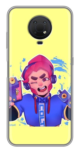 Силиконовый чехол с изображением "Colt Anime" для Nokia G10
