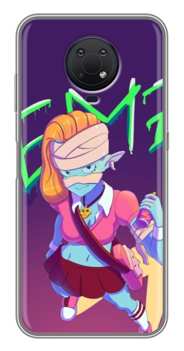 Чехол с принтом "EMZ модная" для Nokia G10