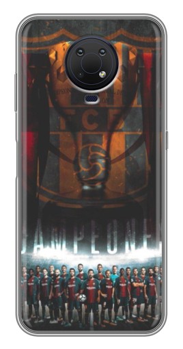 Силиконовый чехол с изображением "FCB Campeones" для Nokia G10
