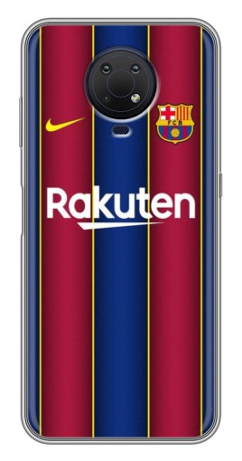 Силиконовый чехол с изображением "Форма Барселоны" для Nokia G10