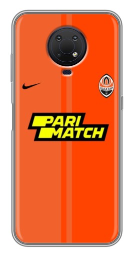 Чехол с принтом "Форма ФК Шахтер" для Nokia G10
