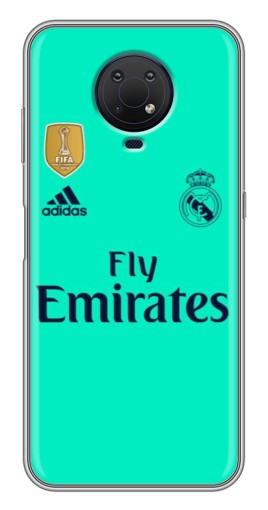 Чехол с картинкой "Форма Реала" для Nokia G10