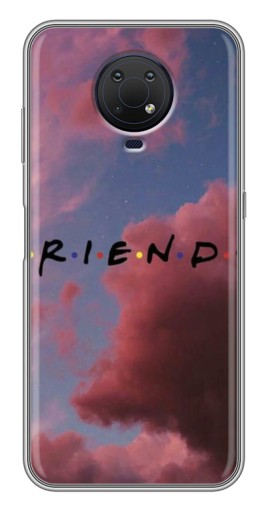 Силиконовый чехол с изображением "Friends" для Nokia G10